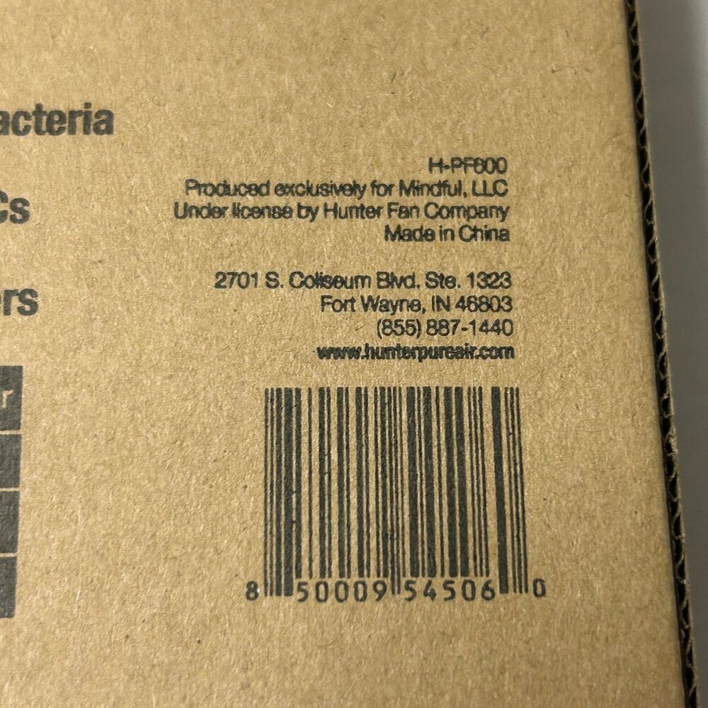 Hunter EcoSilver Pre-Filters Model H-PF600 For Air Purifiers - NEW Sealed - Picture 3 of 4